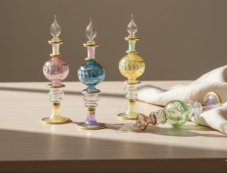 The Egyptian Art of Perfume Bottles
