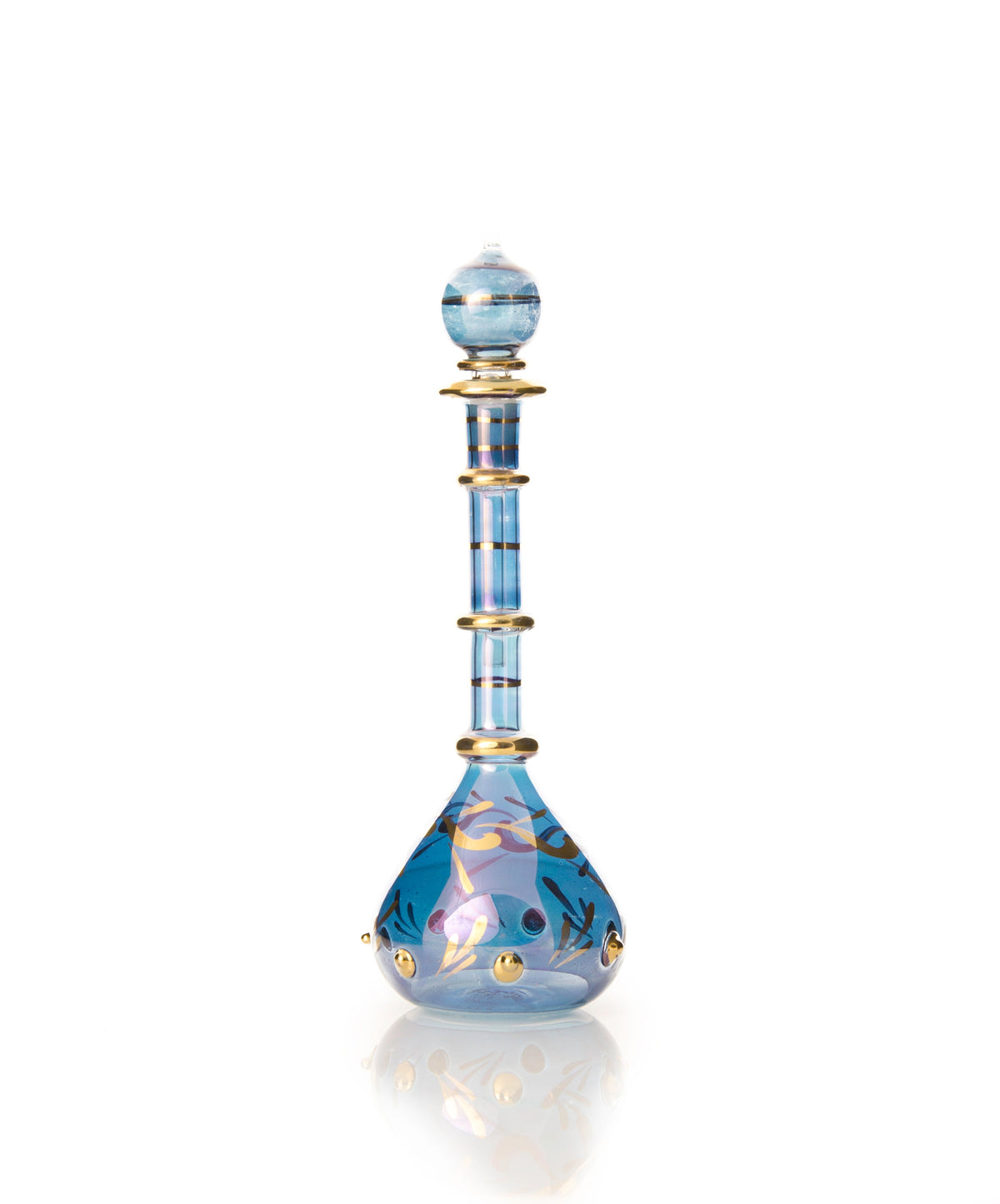 Egyptian glass perfume bottle, Model 56 — hand-blown wholesale from Cairo