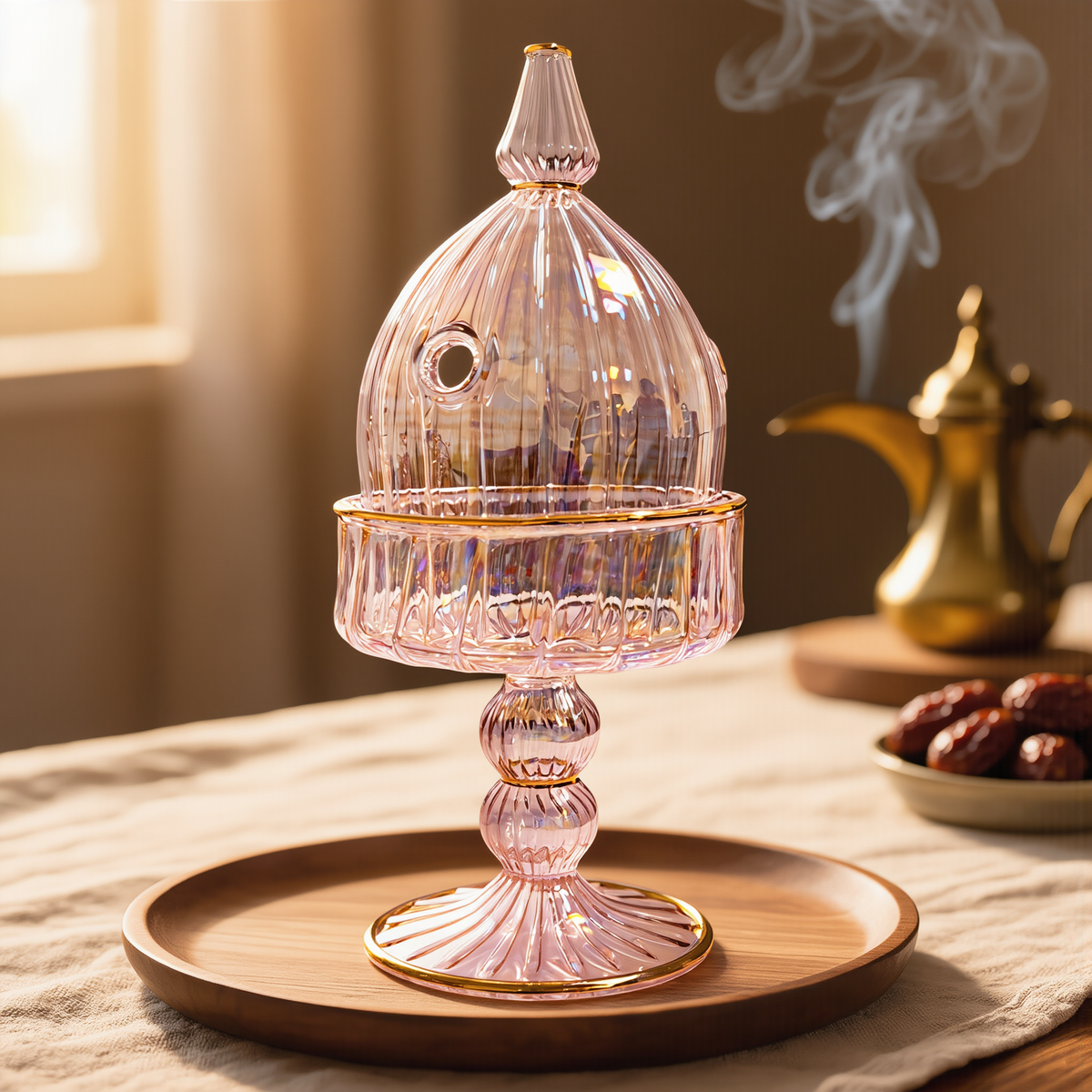 Qubba domed glass mabkhara, Model 144 — view 9