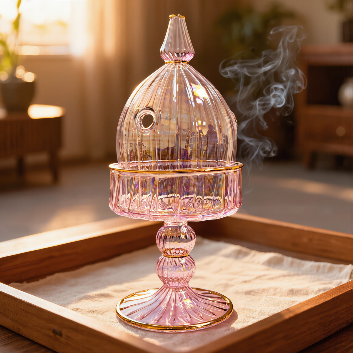 Qubba domed glass mabkhara, Model 144 — view 10